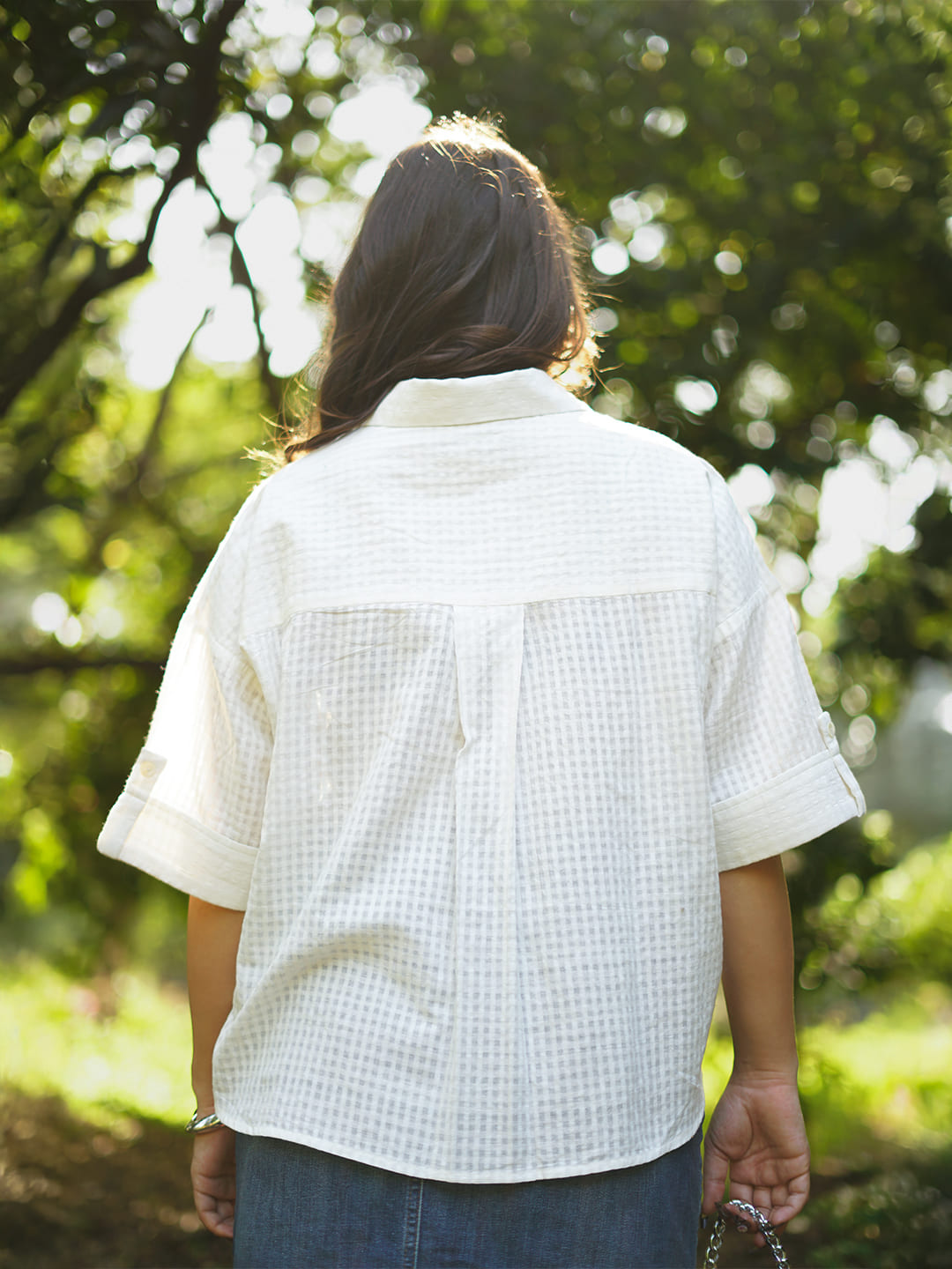 04 khadi oversized cropped shirt white back