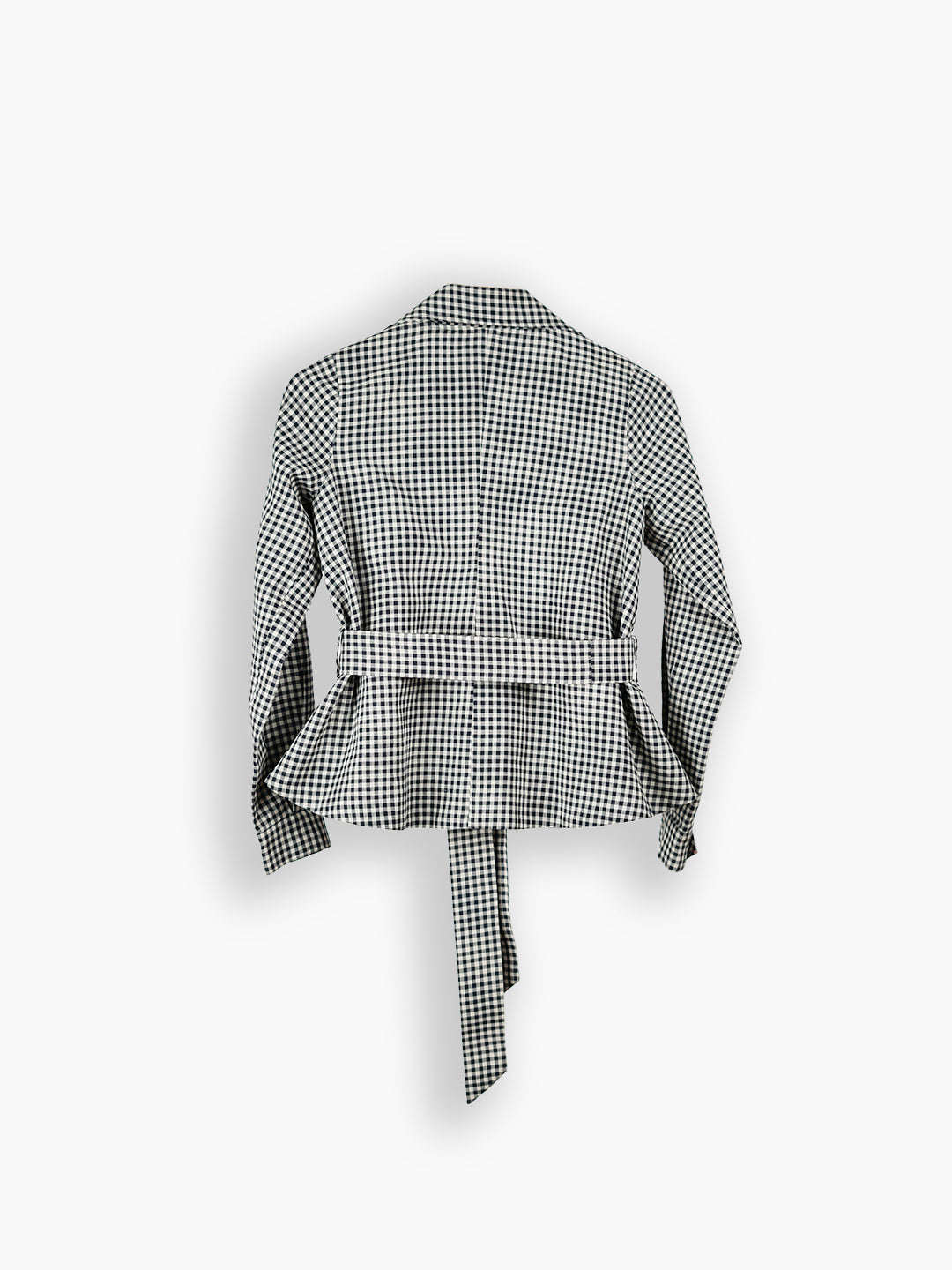 Lotus Cotton Khadi Oversized Tie up Blazer